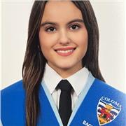 Chica de 18 años que acaba de terminar Segundo de Bach y que cursa sexto de enseñanzas profesionales de música. Apoyo a niños.